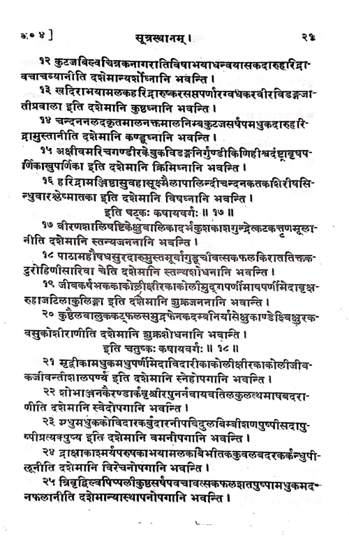 Charaka Samhita Moolam